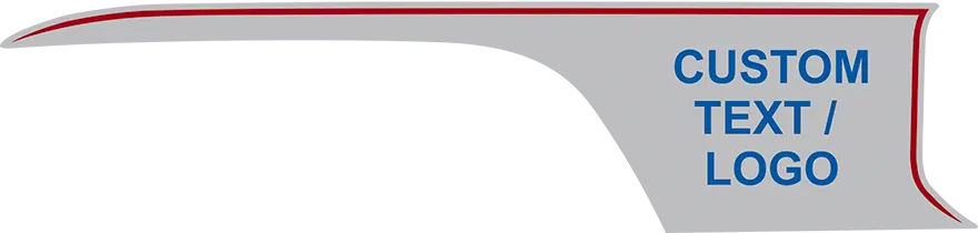 2020-2026 Gladiator JT Bed Side Hockey Stripe Graphics graphic design style 04 image.